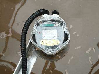 污水处理厂水池超声波水位监测